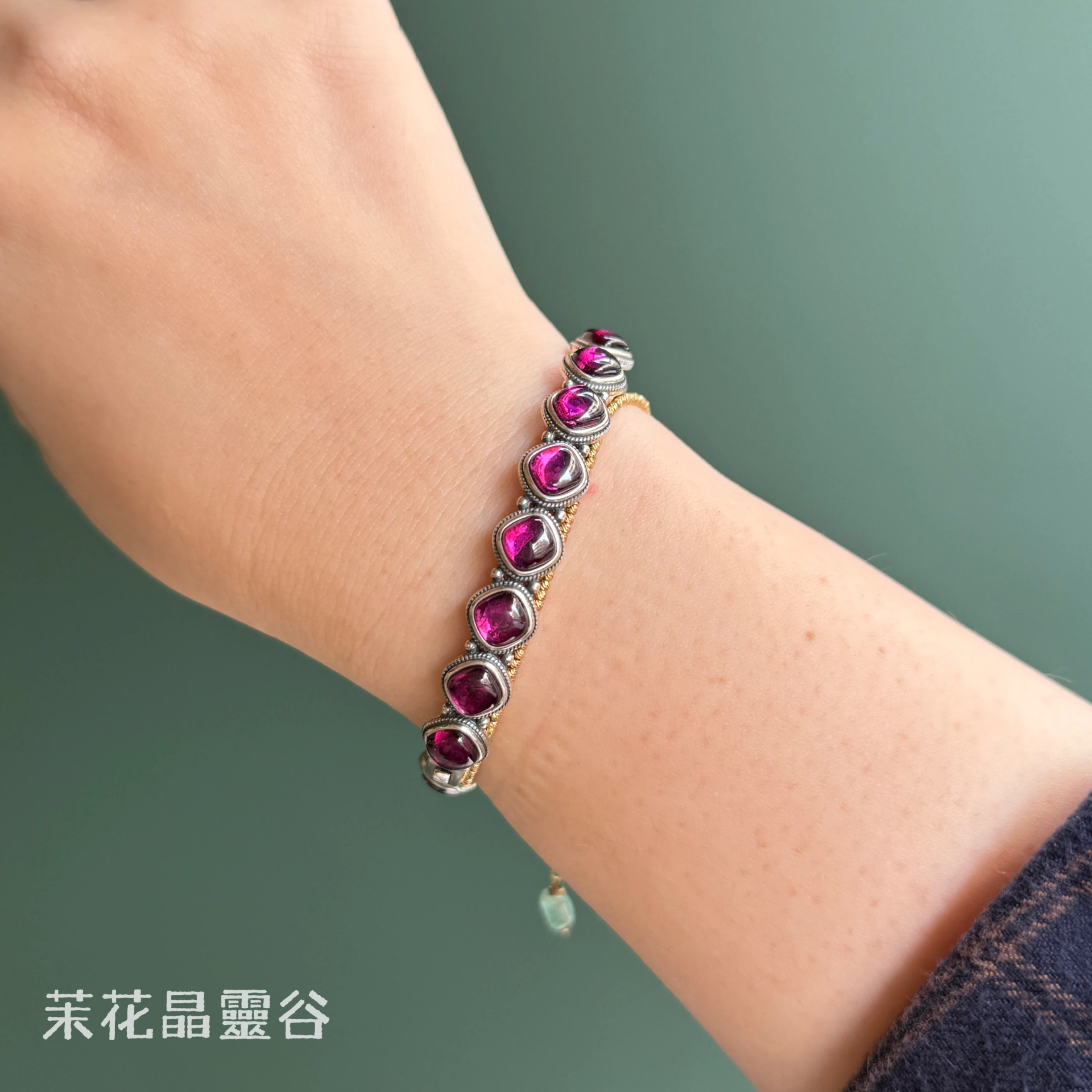 💕 【 限定優惠｜石榴石手鐲 】