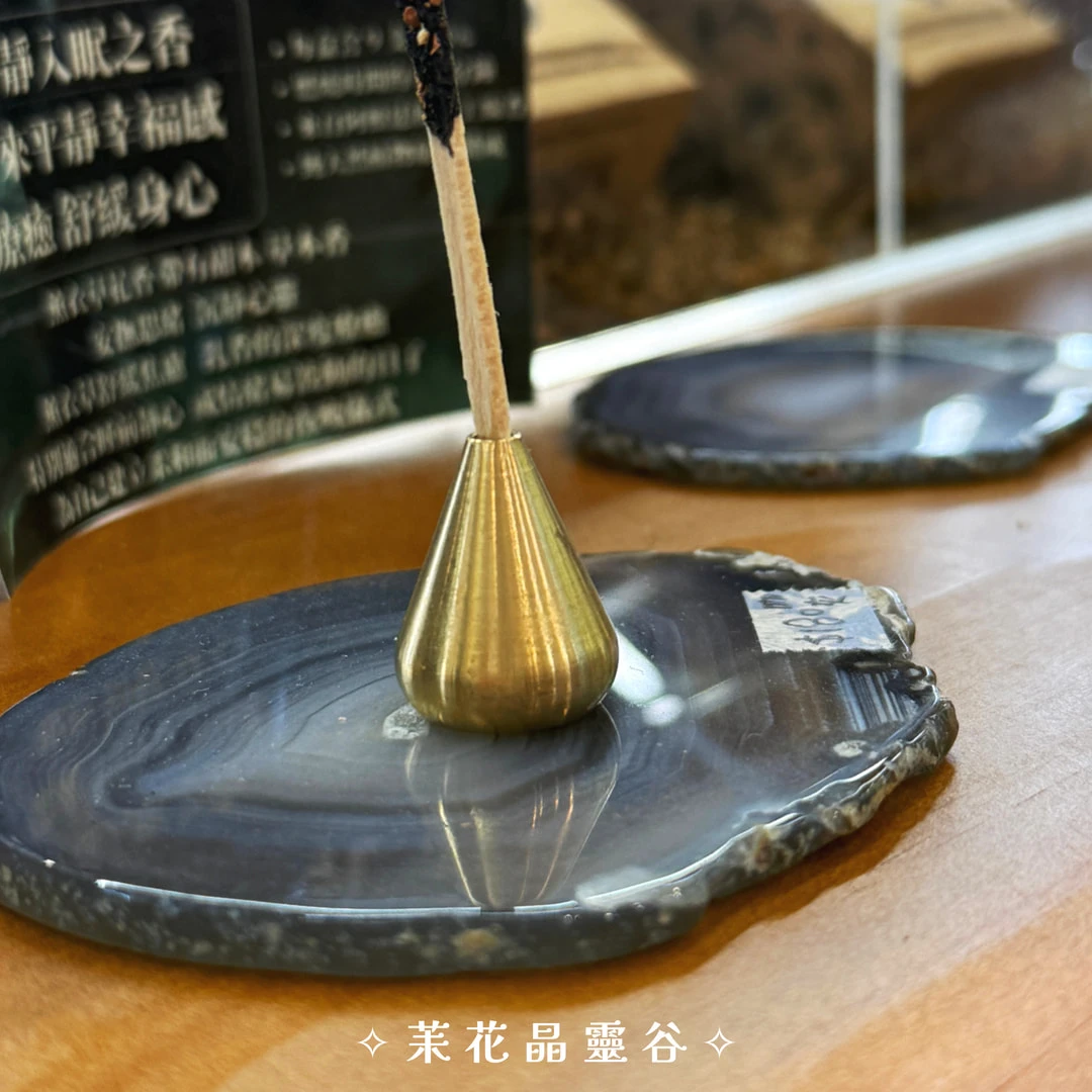 純銅香插