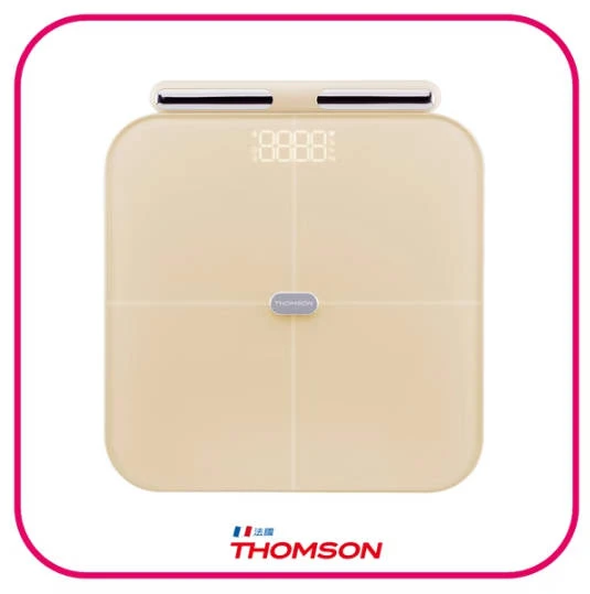 【法國THOMSON】WiFi 藍牙ITO 八點傳感體脂計 WH-SC03W