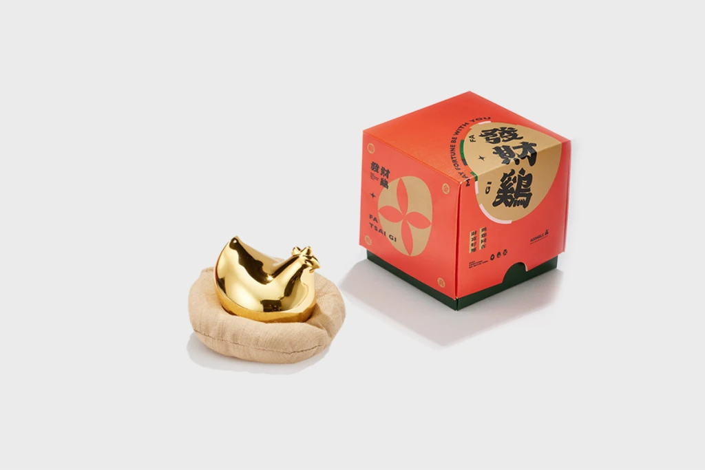 【 Addable居加良品】無敵發財雞-金雞仔組（招財金）