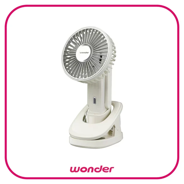 【WONDER 旺德】夾式掛脖手持桌立多功風扇 WH-FU36