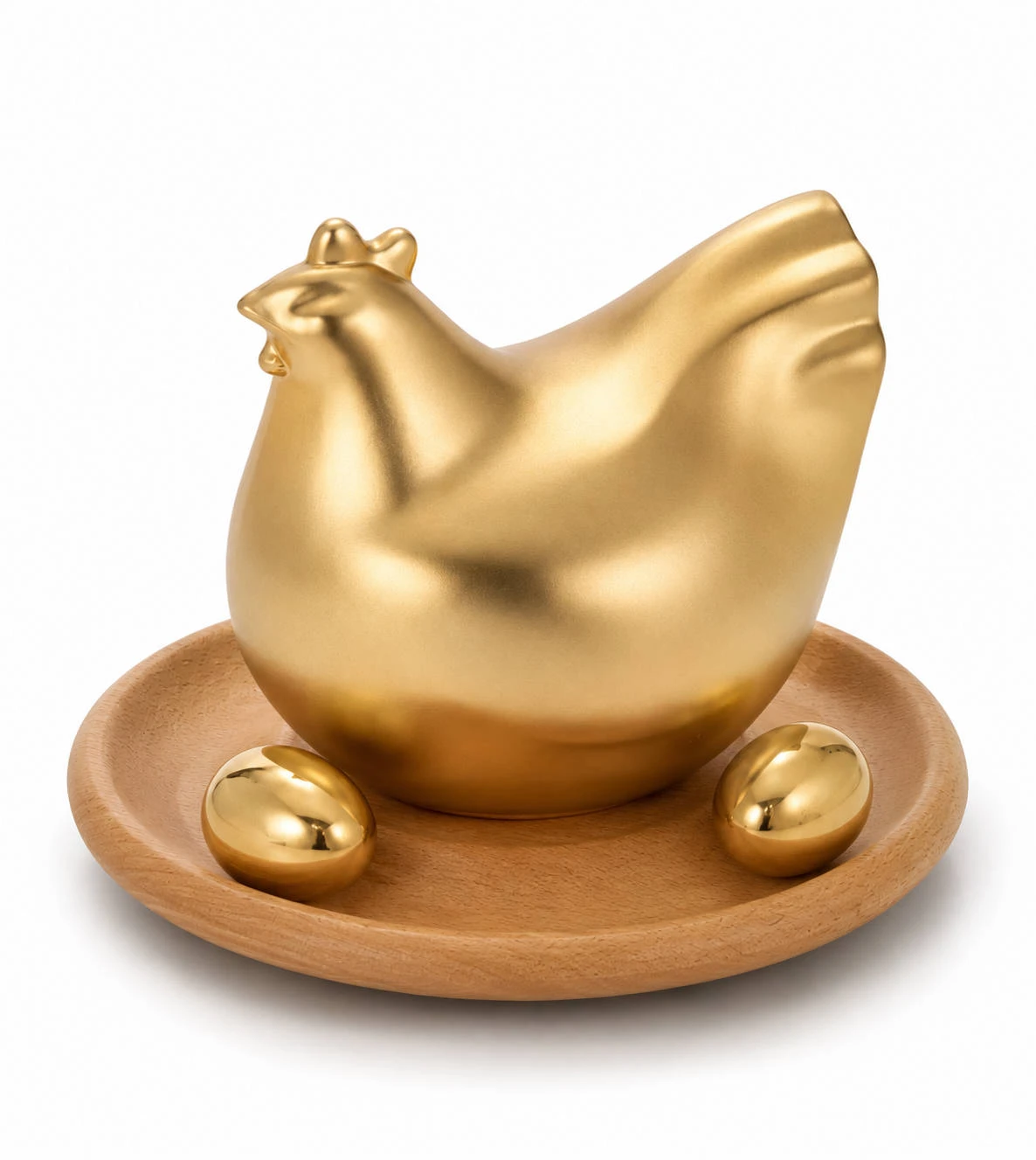 【 Addable居加良品】無敵發財雞-金雞母組（霧金）