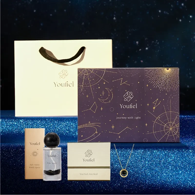【Youfiel】璀璨星空 禮盒組（聖木噴霧*1+指定項鍊*1）