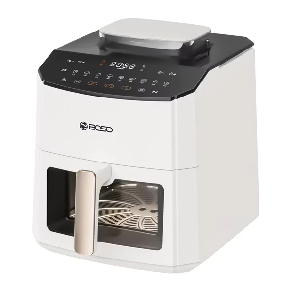 【BOSO】舒肥透視蒸氣氣炸鍋 7L(BSKT-OA7W/B)