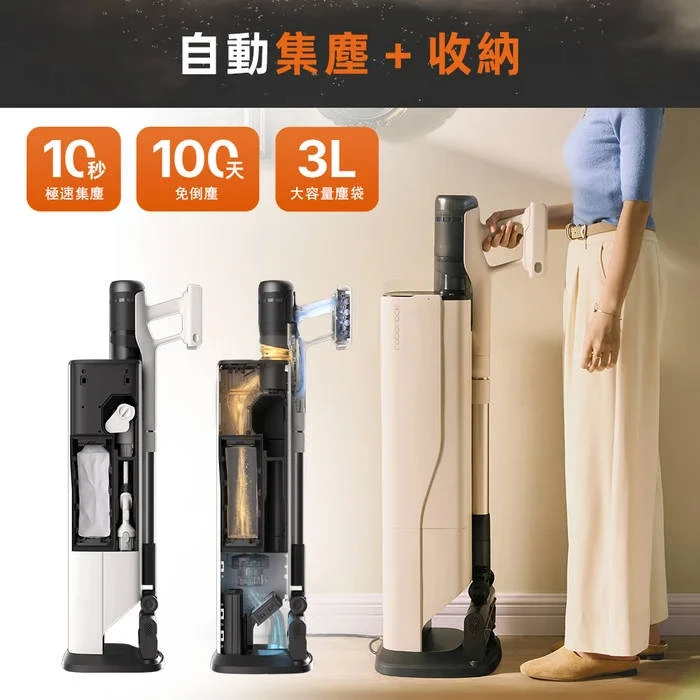 【Roborock 石頭科技】H60 hub pro 集塵吸塵器 (H9A2A) GB