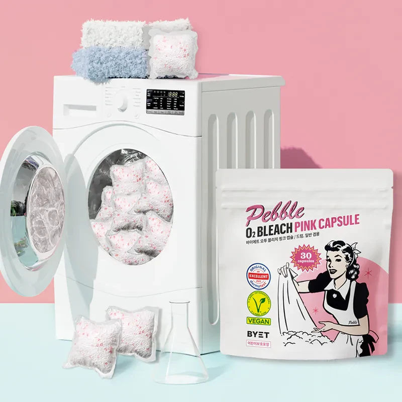 【Pebble】活氧淨白洗衣膠囊 30顆