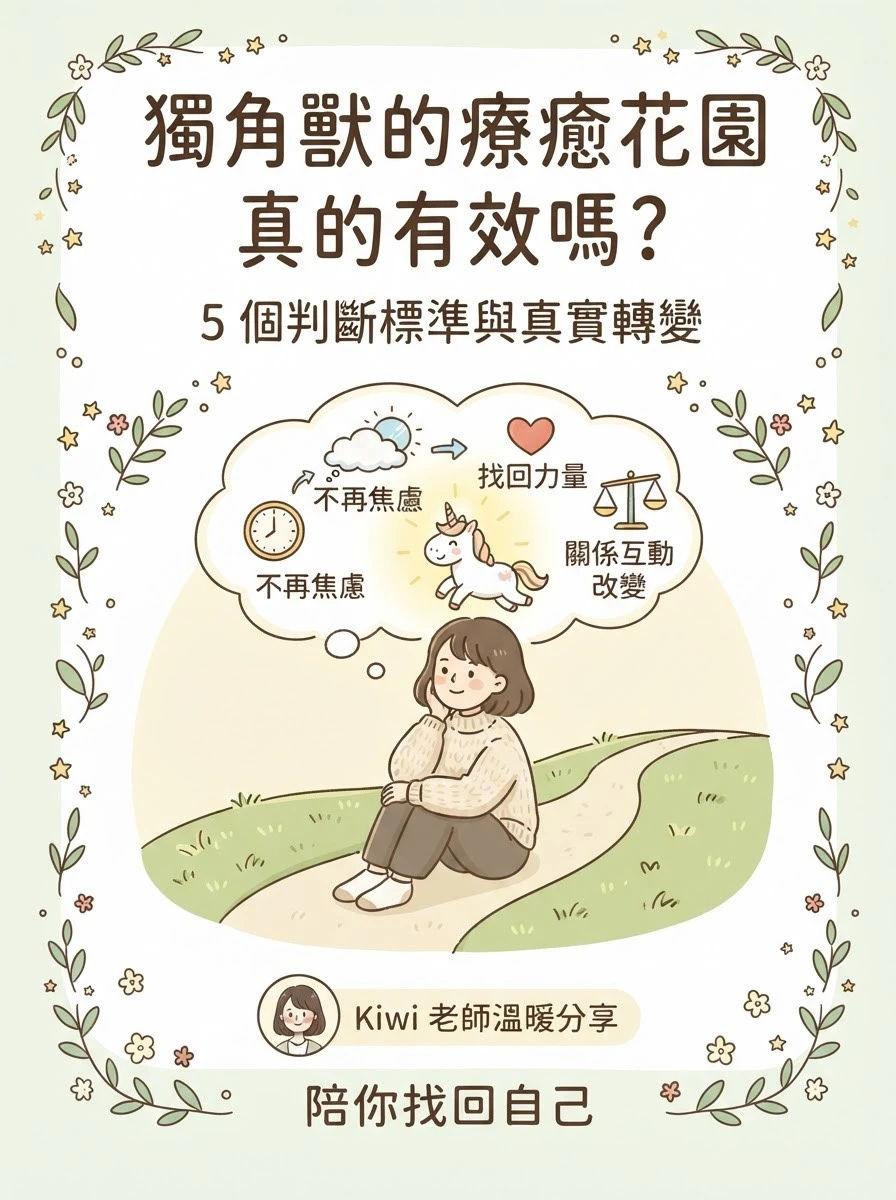 獨角獸的療癒花園真的有效嗎？