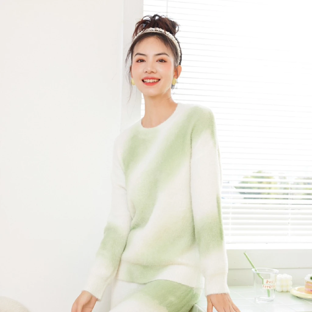 MICISTY 冬季家居服｜軟綿綿漸變兩件套