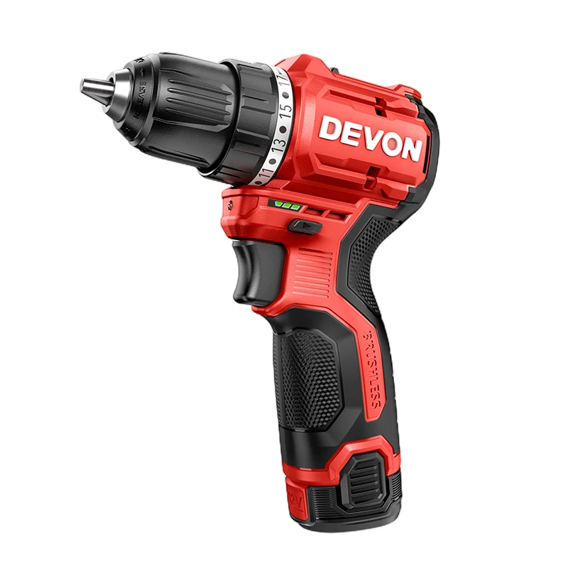 【DEVON大有】12V充電無刷電鑽 5208-Li-12 5209-Li-12