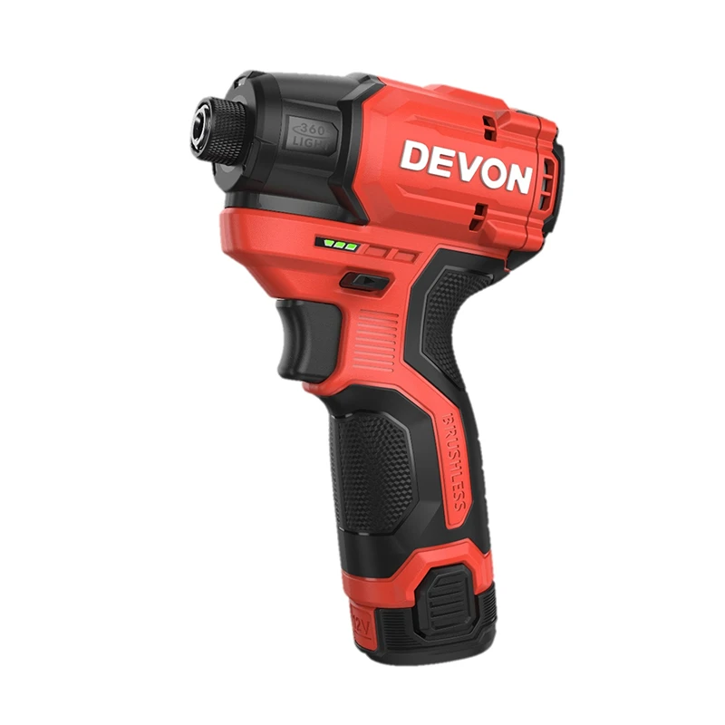 【DEVON大有】12V充電無刷衝擊起子機 5767-Li-12