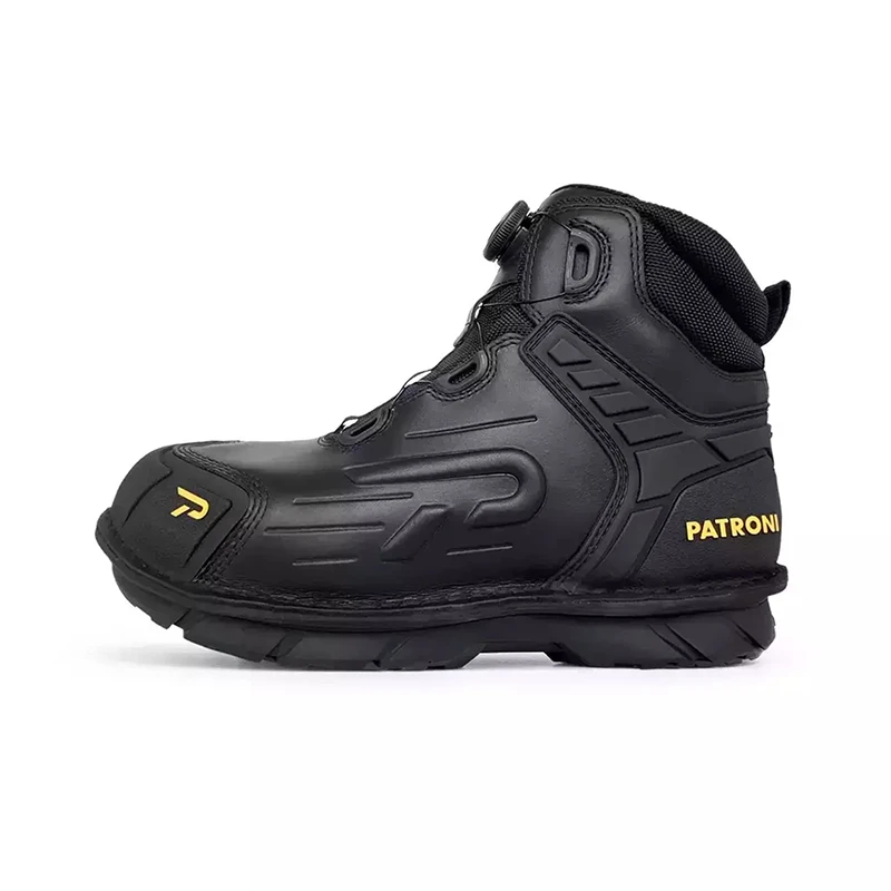 【PATRONI】BOA旋鈕抗靜電安全鞋 SF2307BLK