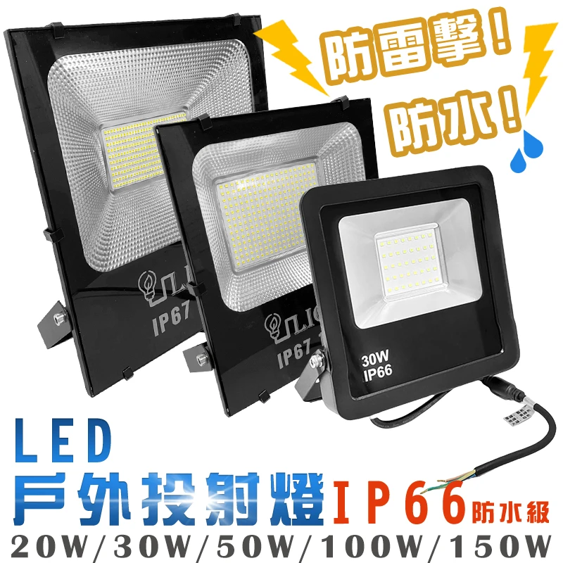 LED投光燈(白光)