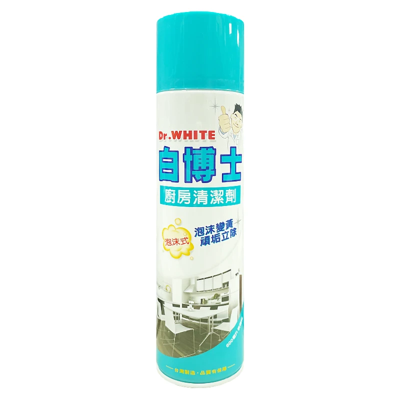 【白博士】泡沫式廚房清潔劑 600ML