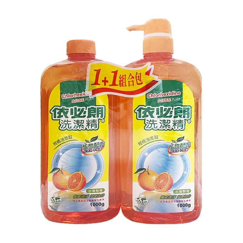 【依必朗】抗菌洗碗精1+1 1000ML