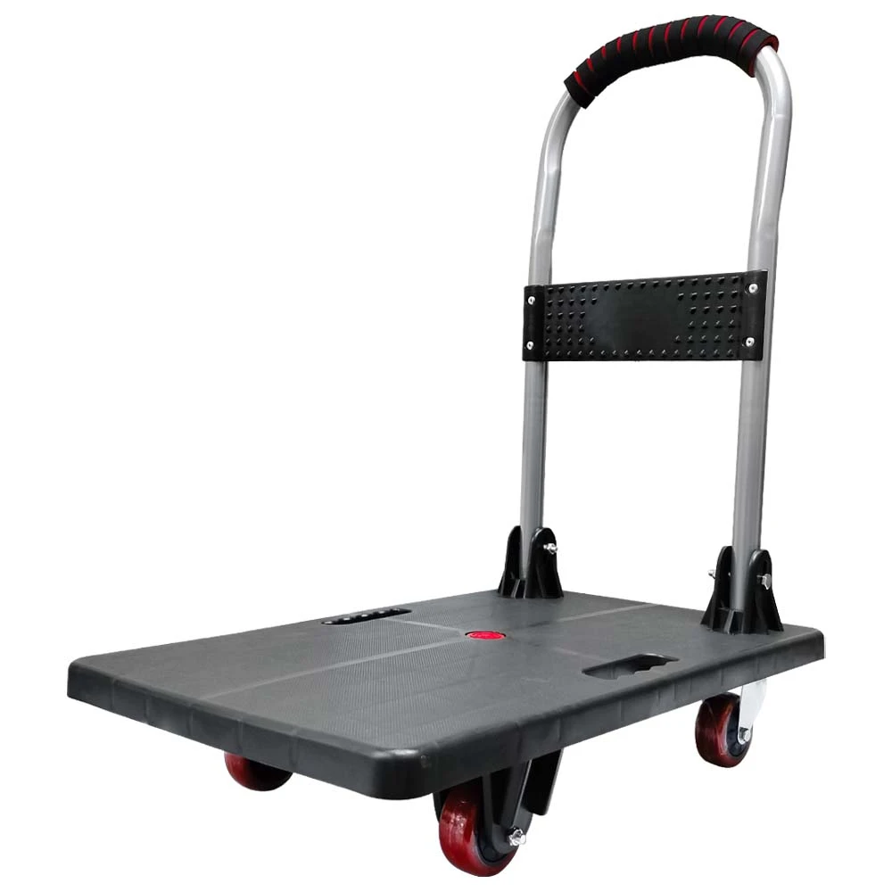 塑鋼四輪推車 承重80KG