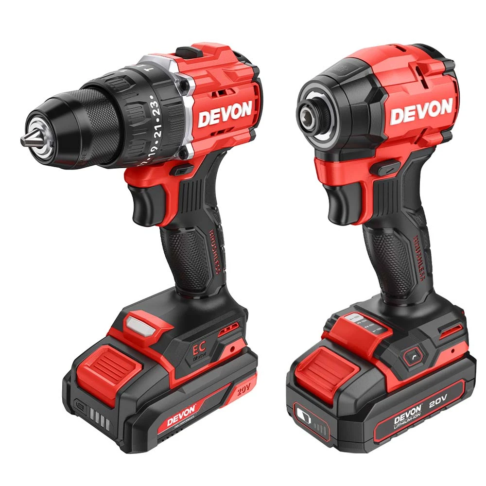 【DEVON大有】20V充電無刷雙機組 7205-Li-20