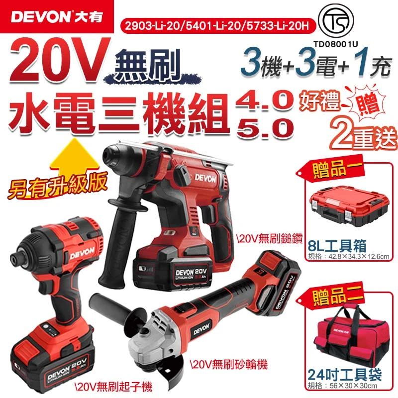 【DEVON大有】水電三機組4.0 5.0