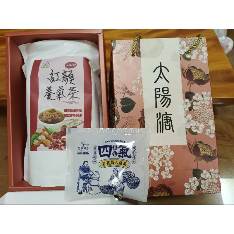 阿華師紅顏養氣茶/桂花枸杞水｜禮盒組