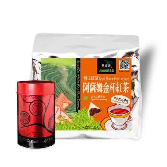 阿華師阿薩姆金杯紅茶｜120包/袋 + 空鐵罐