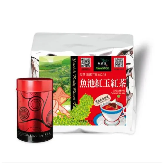 魚池紅玉紅茶旅行組｜120包/袋 + 空鐵罐