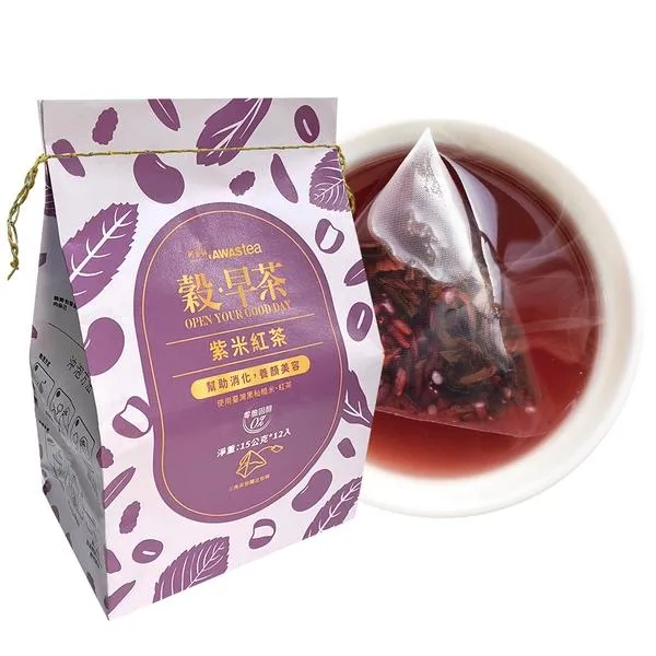 阿華師紫米紅茶｜15gx12包