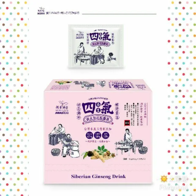 ☀太陽溏🎉阿華師茶業🎊養生四氣-刺五加花旗蔘茶(4.5gx10入)🎊
