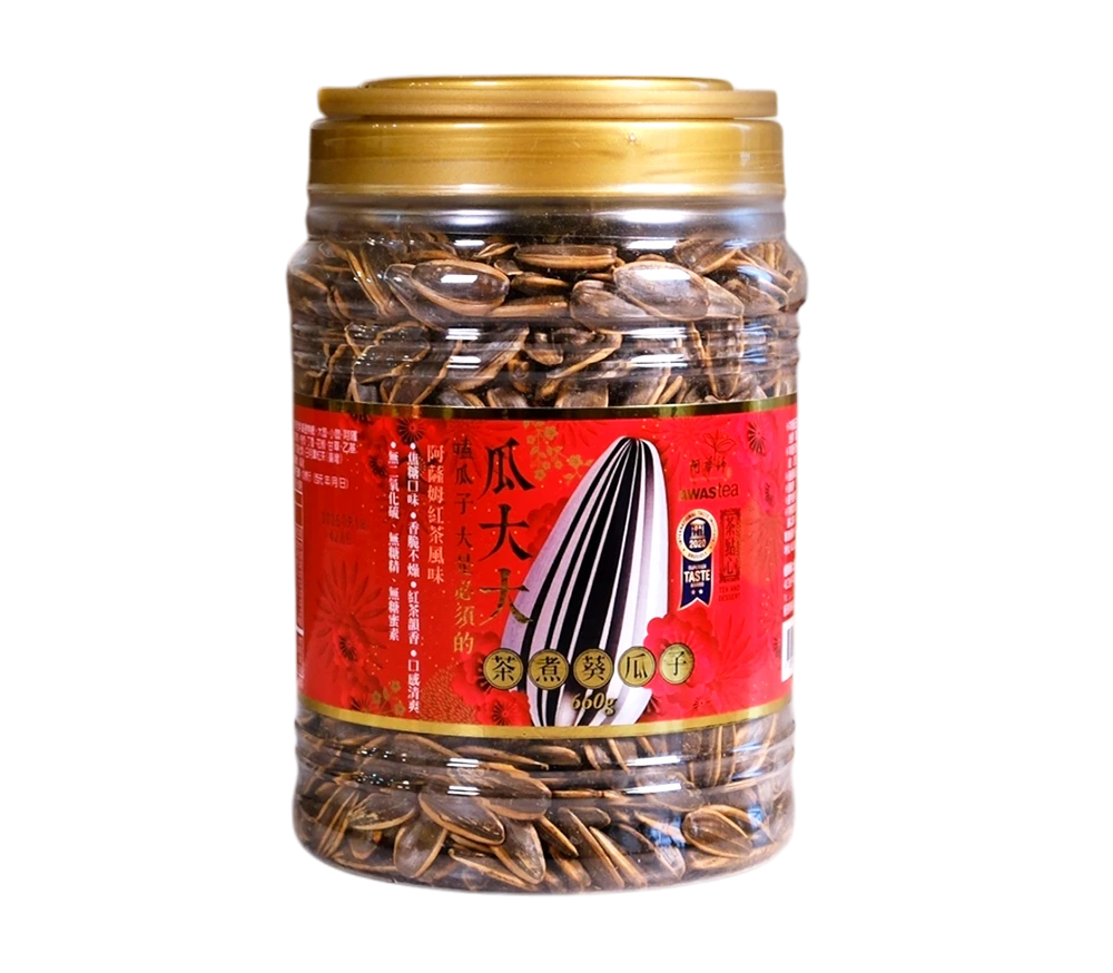 阿華師瓜大大｜阿薩姆紅茶風味茶煮瓜子｜660g
