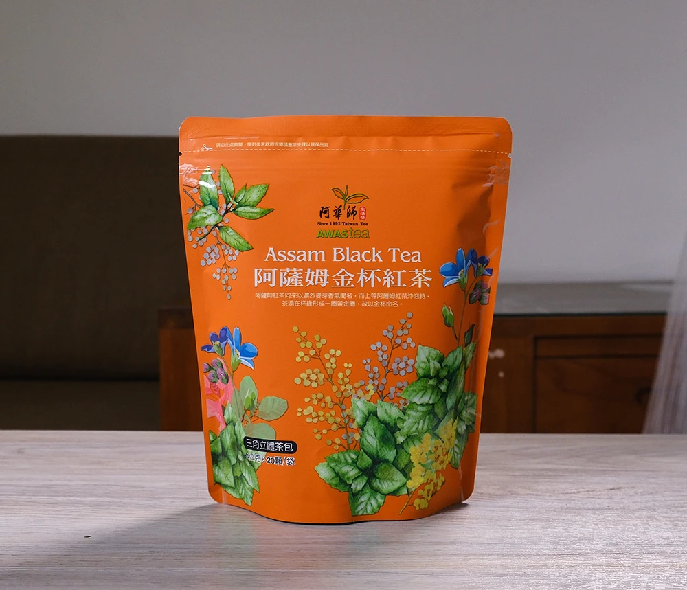 阿華師茶葉阿薩姆金杯紅茶｜4g/20顆/袋