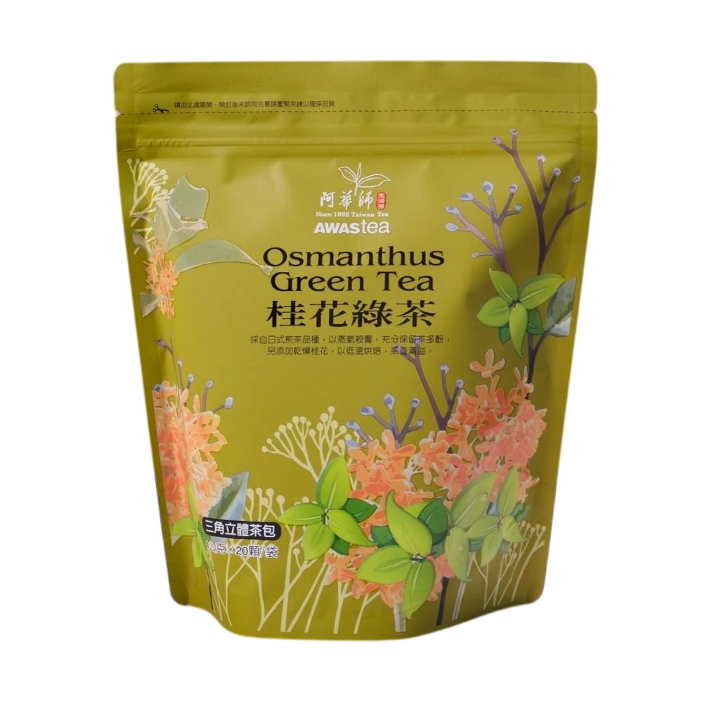 阿華師重烘焙玄米綠茶｜7g/20顆/袋