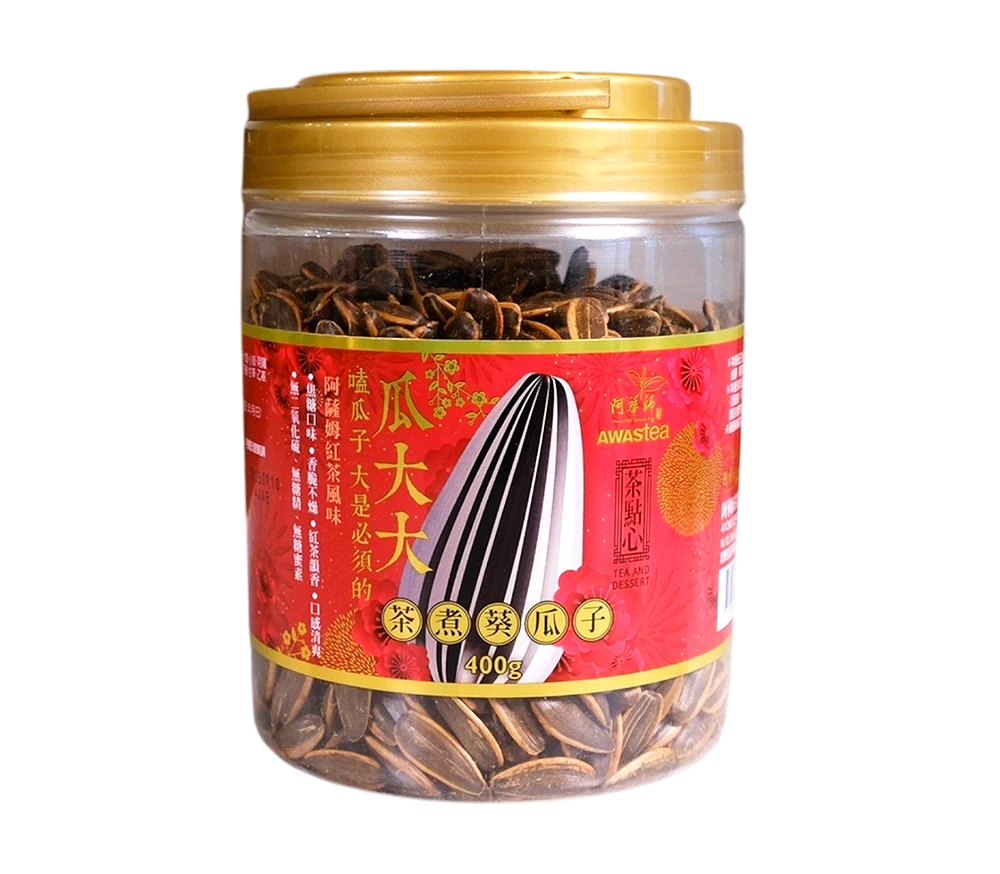 阿華師瓜大大茶煮葵瓜子｜阿薩姆紅茶風味｜400g