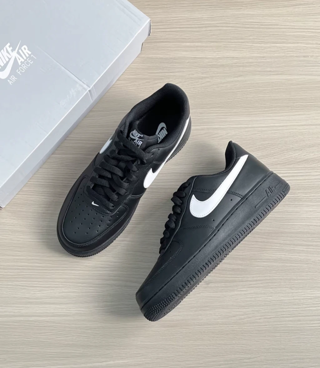 Air Force 1 黑底白勾 ( FZ0627-010 )