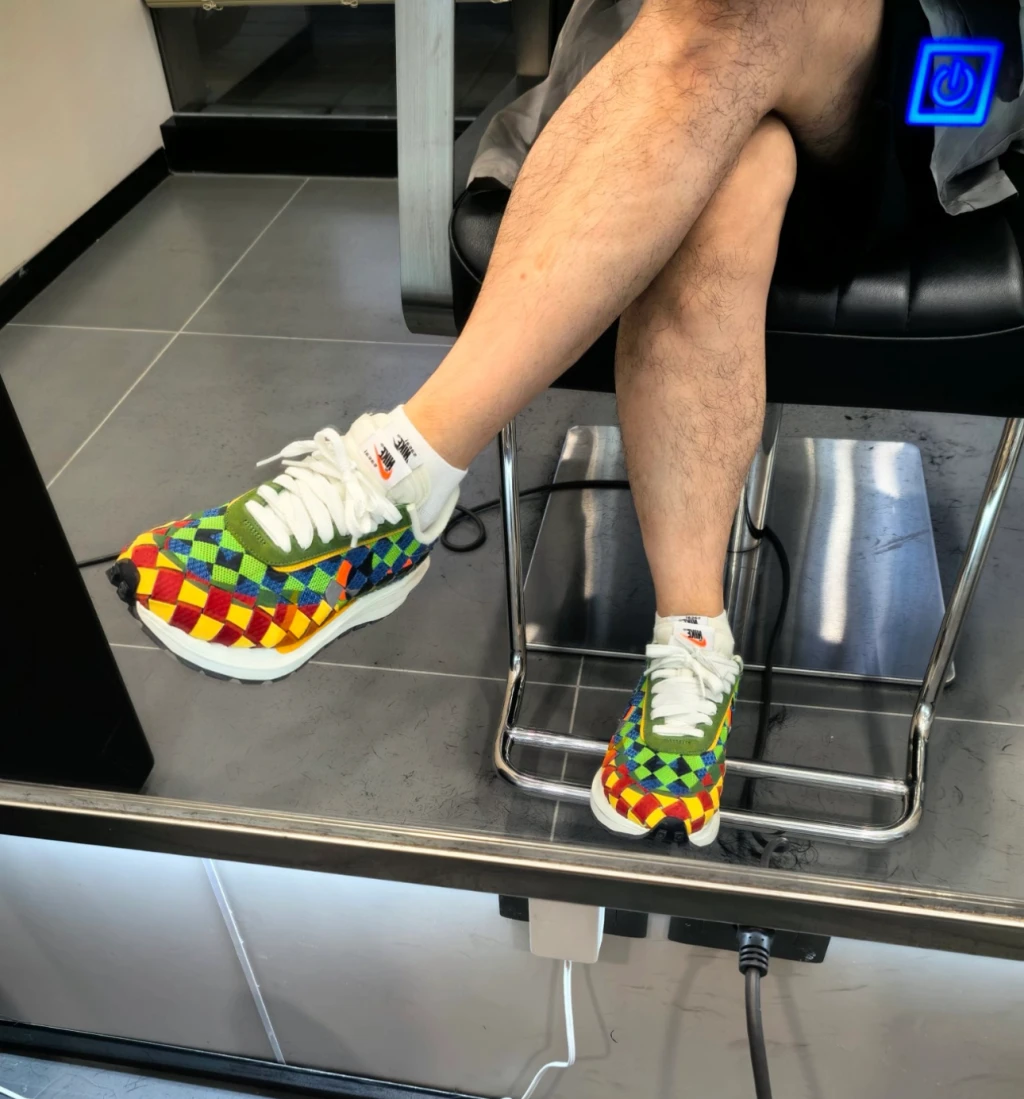 sacai 編織 Sacai x Jean Paul Gaultier VaporWaffle 彩虹編織 DR5209