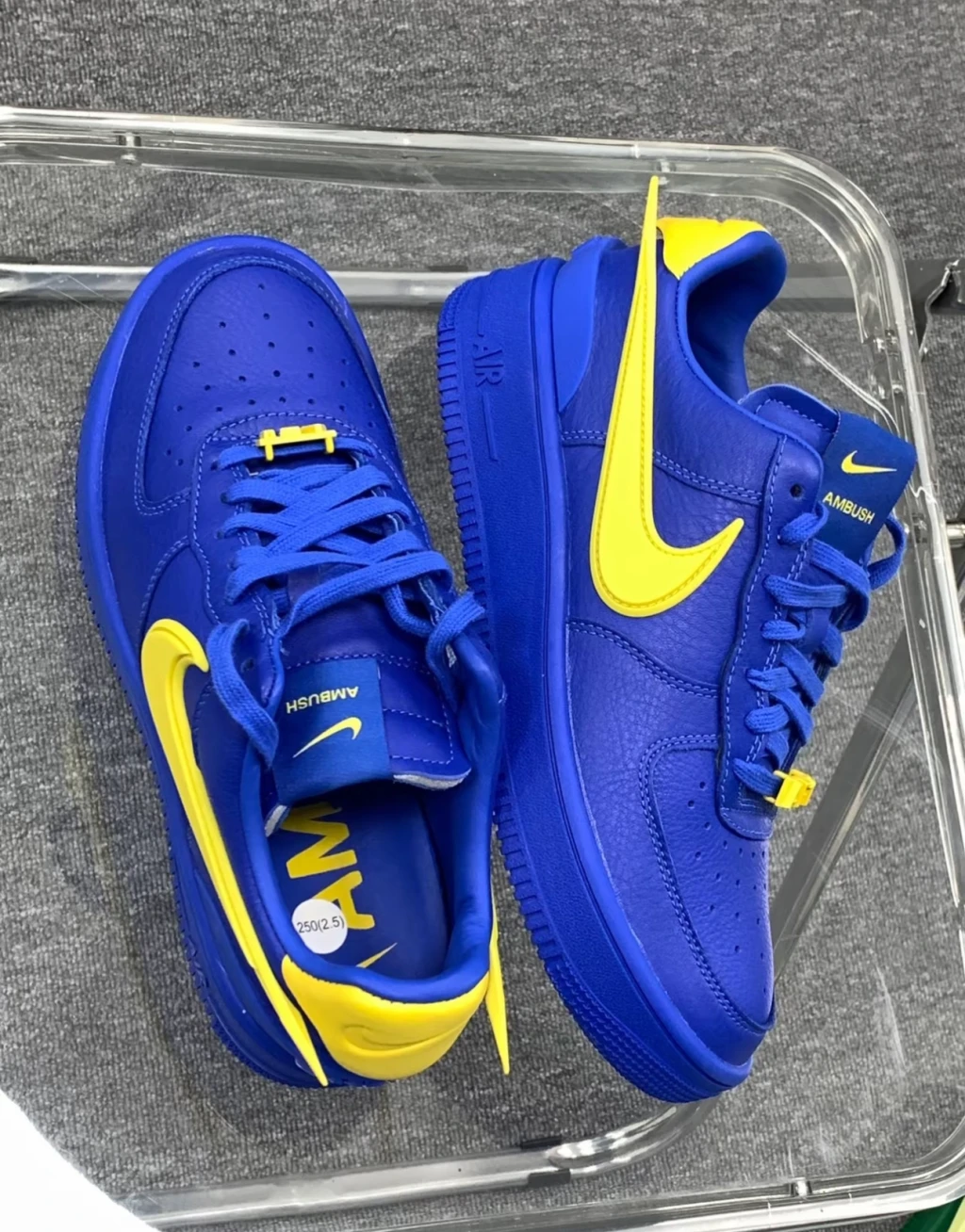 Ambush x Nike Air Force 1 藍黃 ( DV3464-400 )