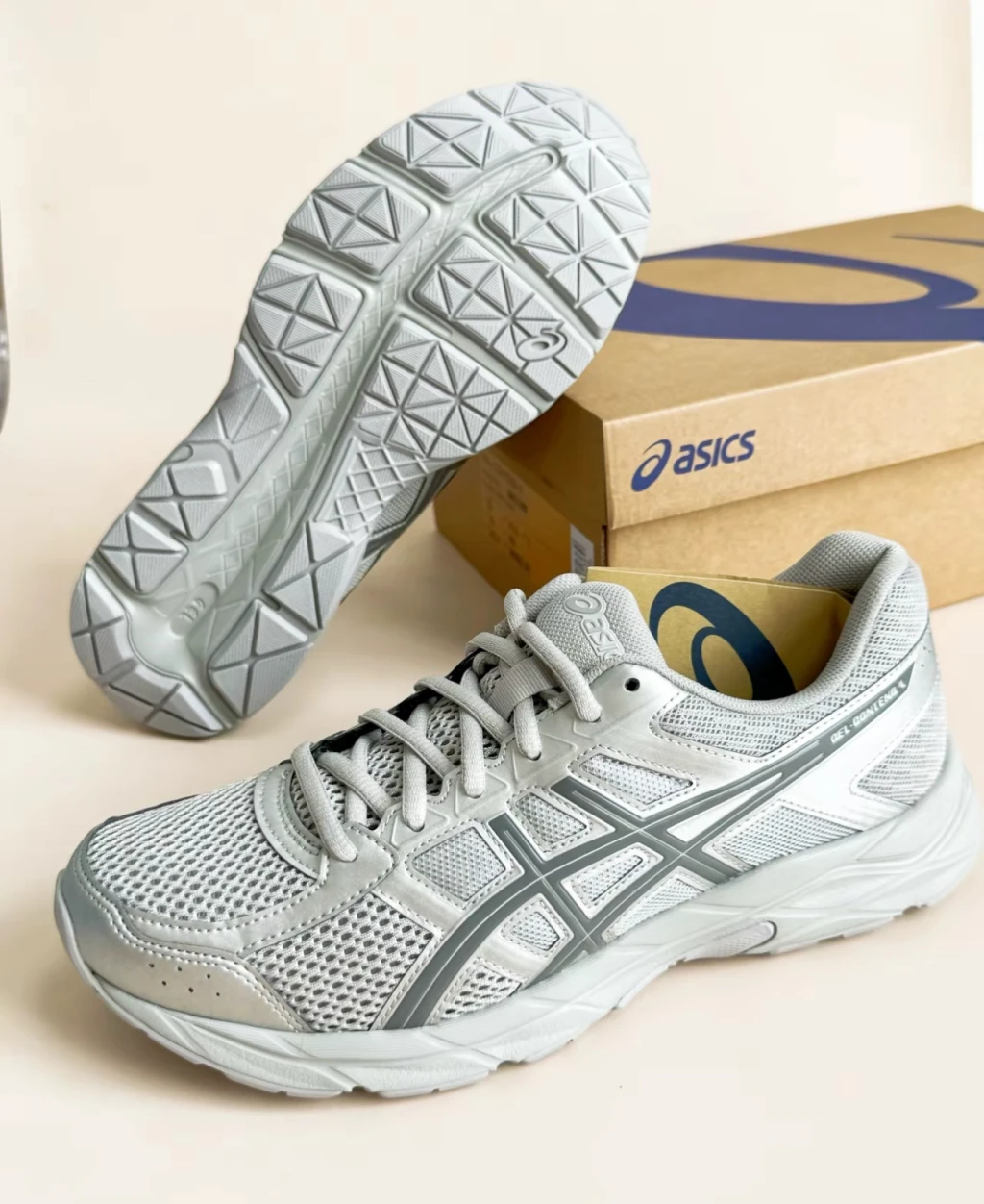 ASICS Gel - Contend 4 灰 （ T8D4Q-022 ）