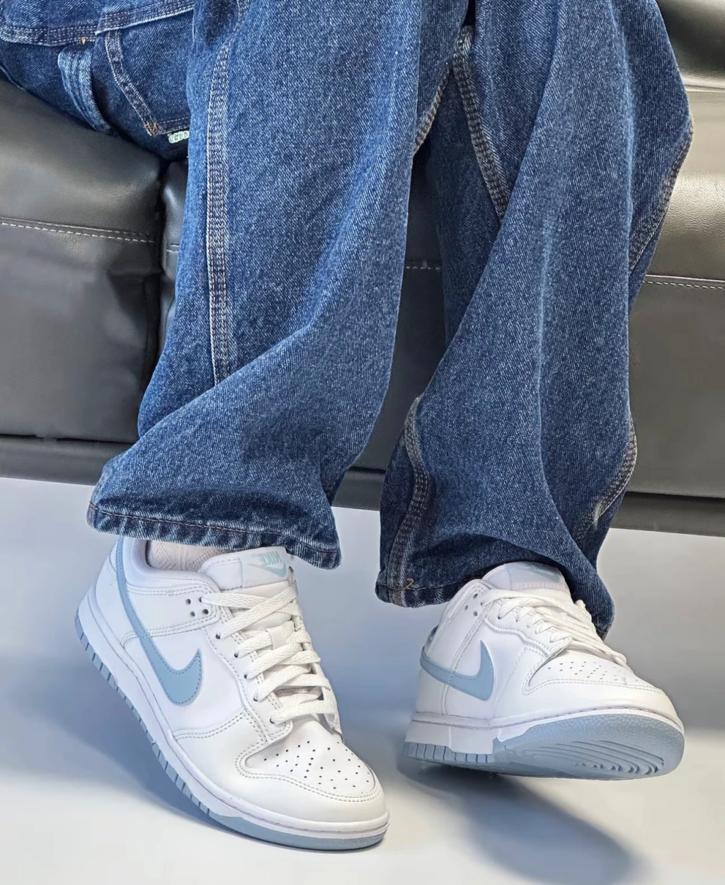 Nike Dunk Low Light Blue 天空海冰藍 寶寶藍 淺藍（ DV0831-109 )