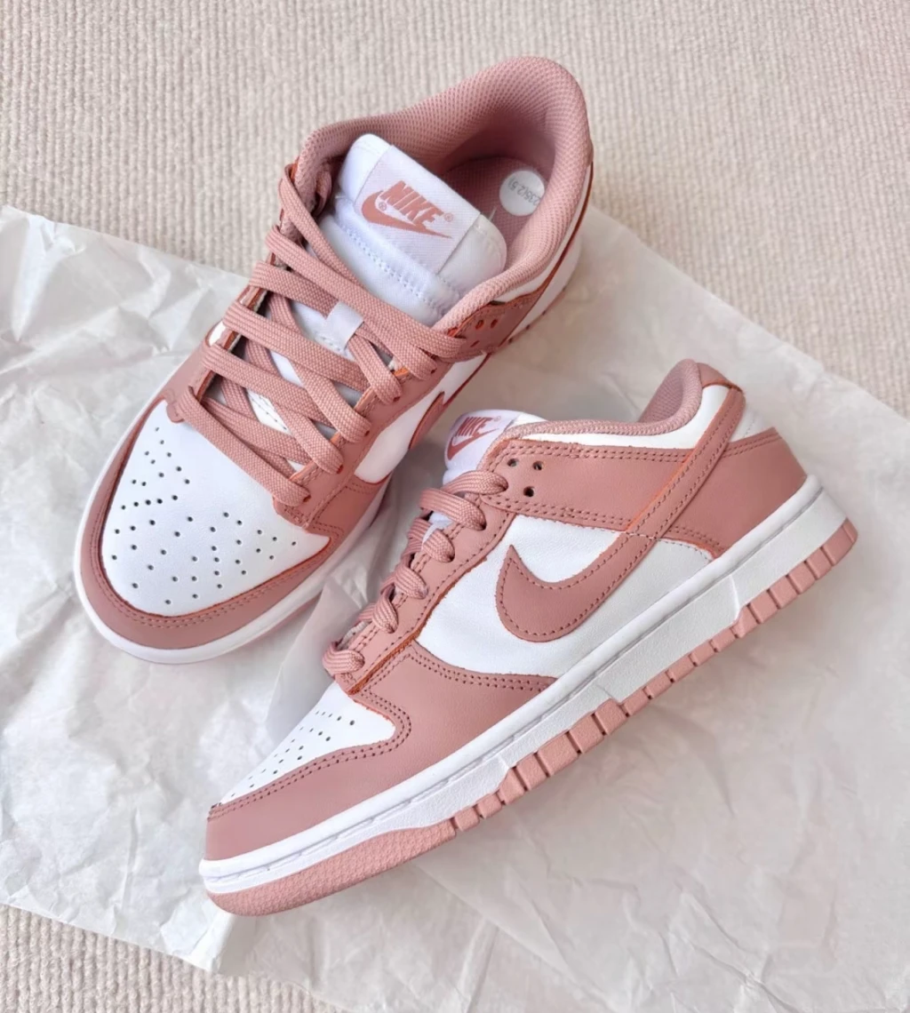 Nike Dunk Low Rose 乾燥玫瑰粉 ( DD1503-118 )