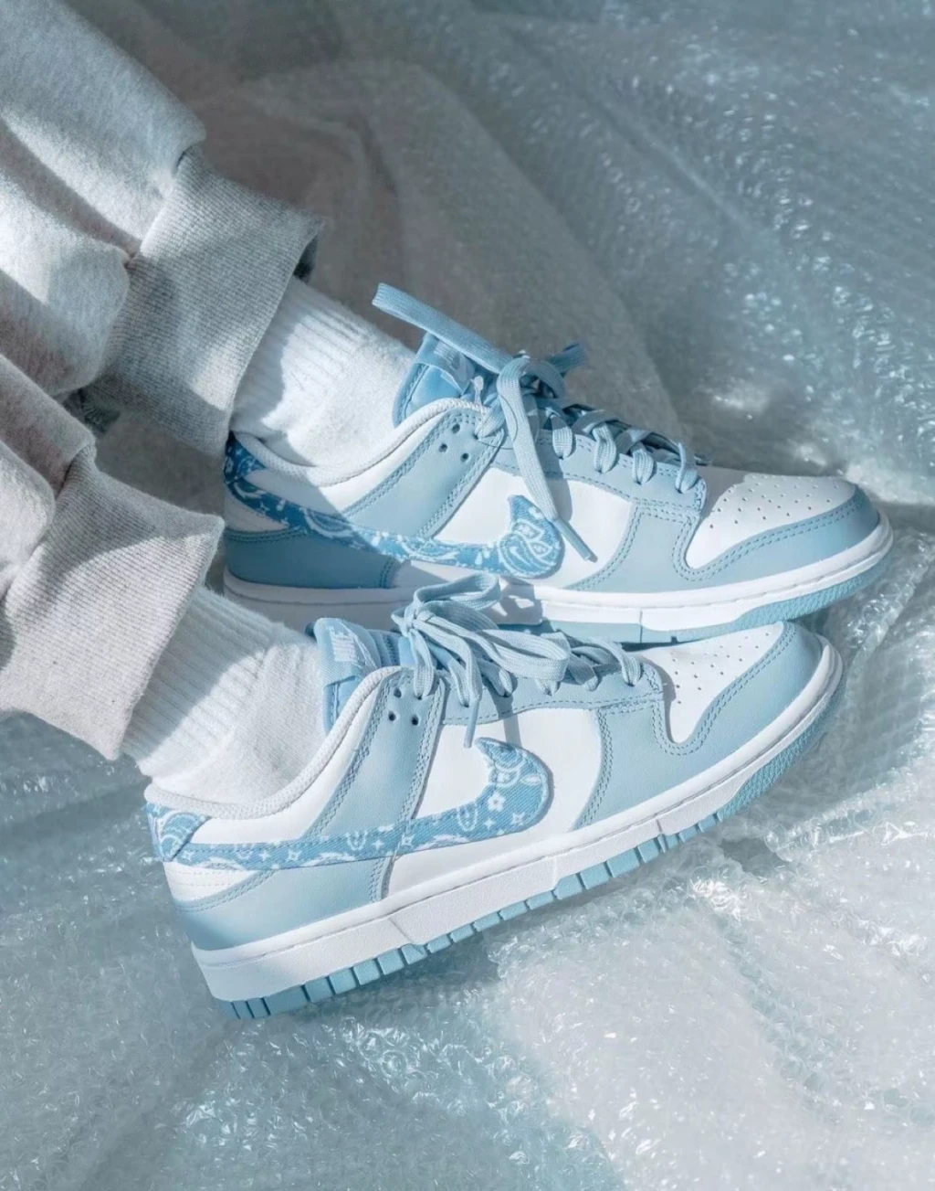 Nike Dunk Low Blue Paisley 藍色變形蟲 腰花果（ DH4401-101 )