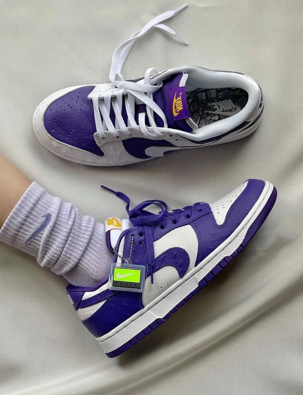 Nike Dunk Low Flip The Old School 反勾紫鴛鴦 ( DJ4636-100 )