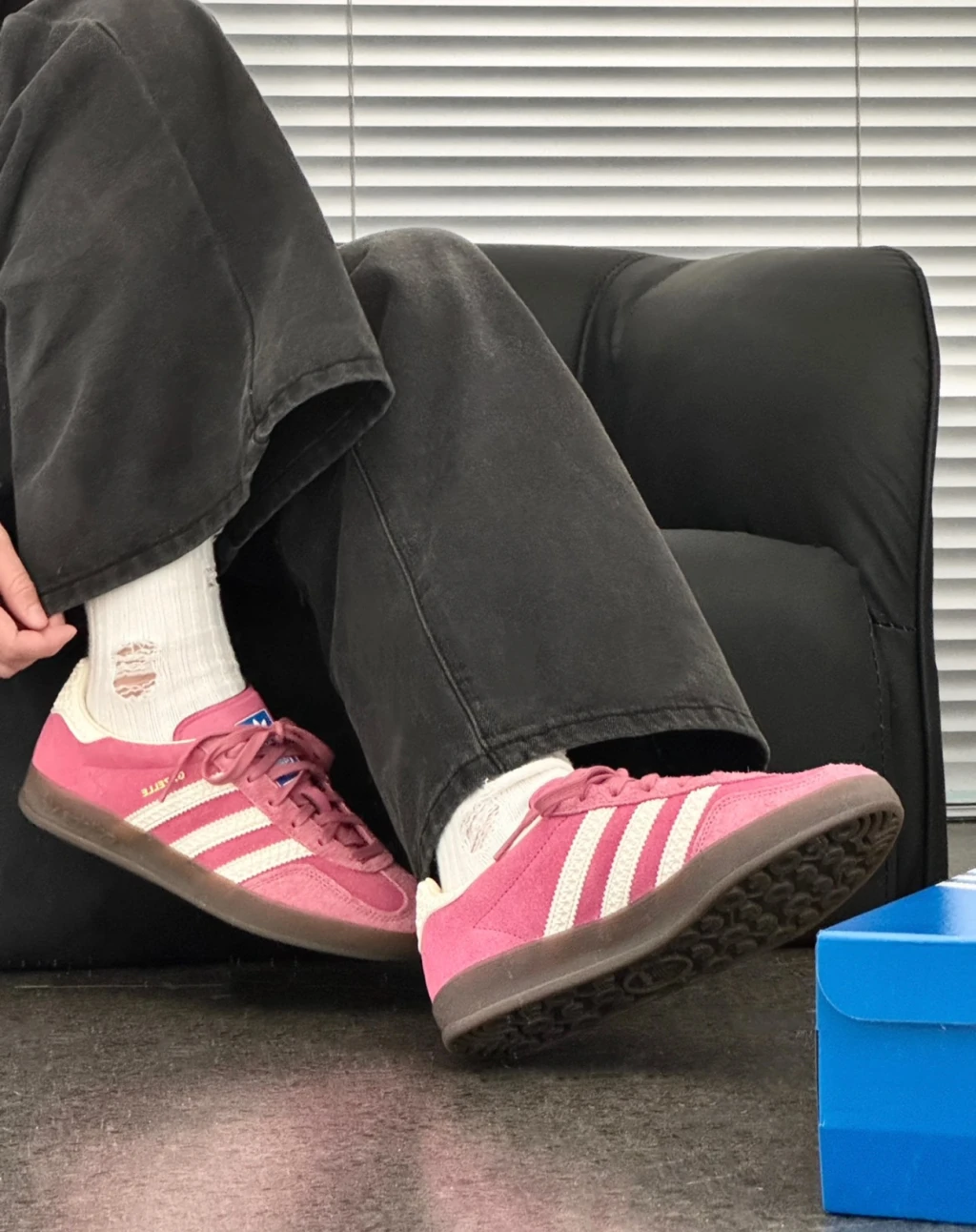 Adidas Gazelle Indoor 草莓熊 樹莓粉 （ IF1809 )