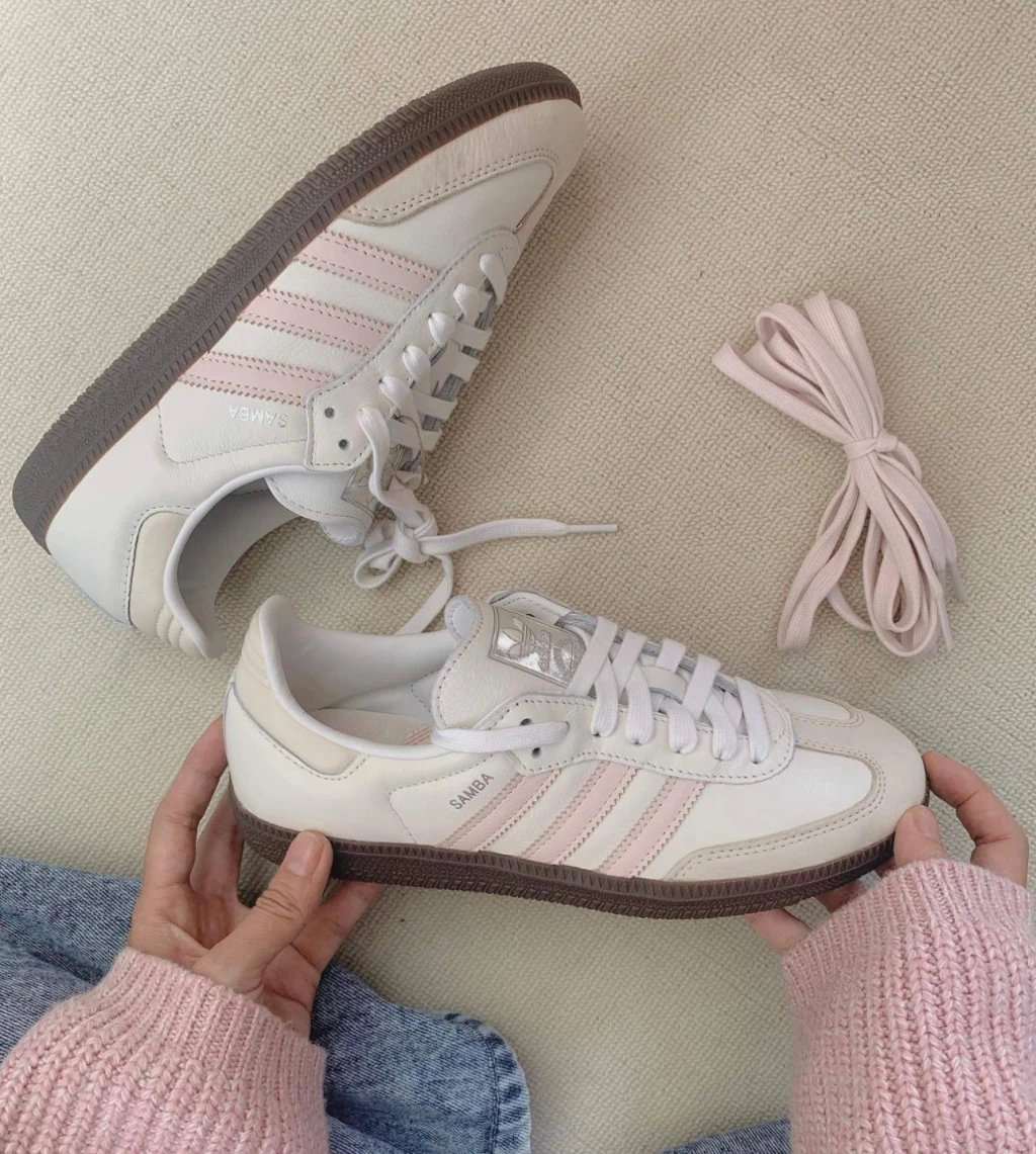 Adidas Samba OG 櫻花粉 焦糖底 ( IH2751 )