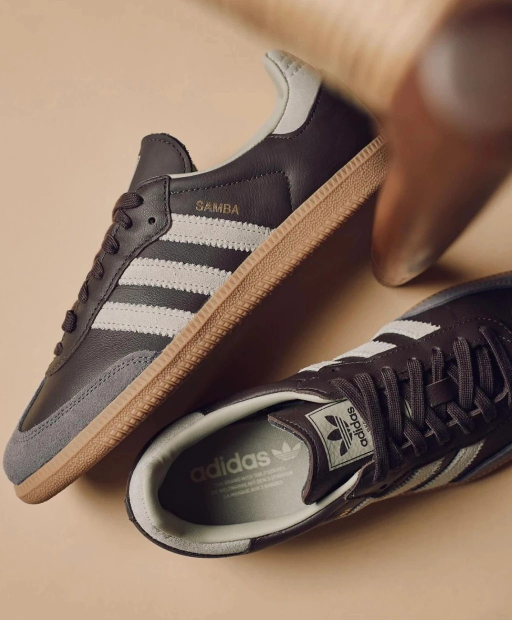 Adidas Originals Samba 棕色 可可 咖啡 巧克力 （ ID1481 )