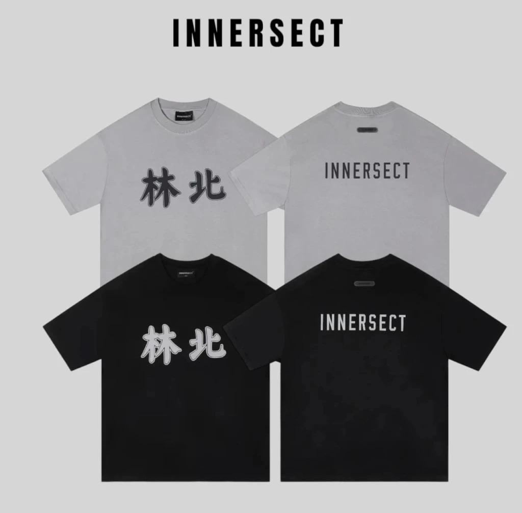 INNERSECT 三生萬物 林北短踢 台北限定 炭黑/胭脂灰