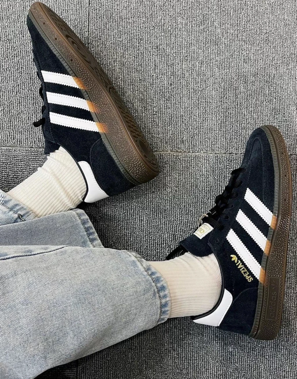 Adidas Originals Spezial 黑 金標 焦糖底 （ DB3021 )