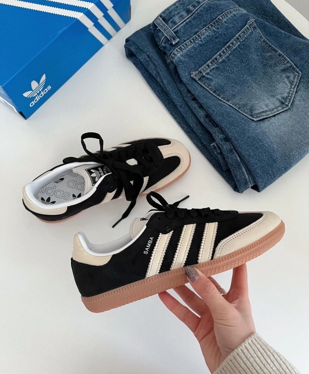 Adidas Samba OG  黑 奶油焦糖底 （ IE5836 )