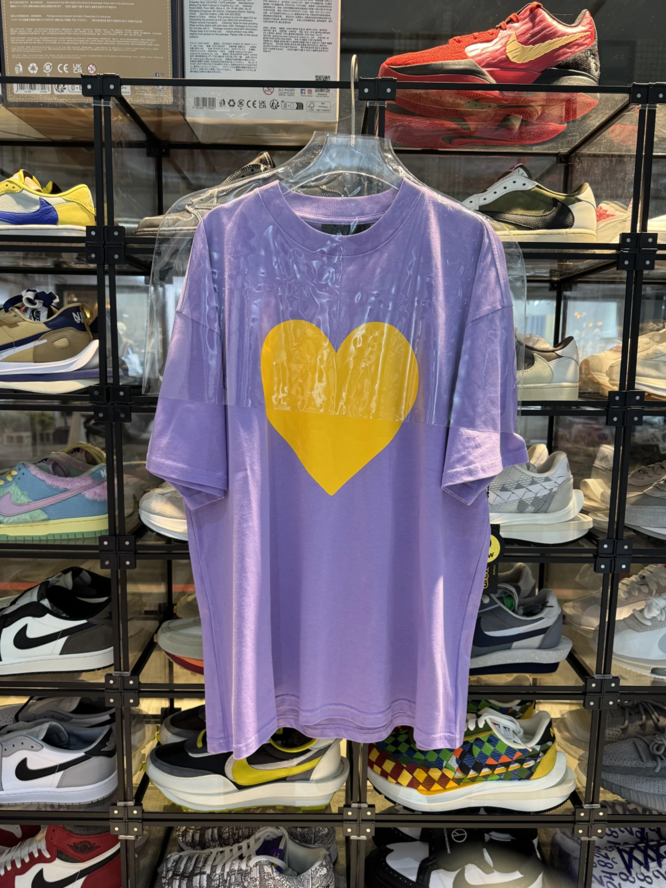 Drew House 愛心 Love紫