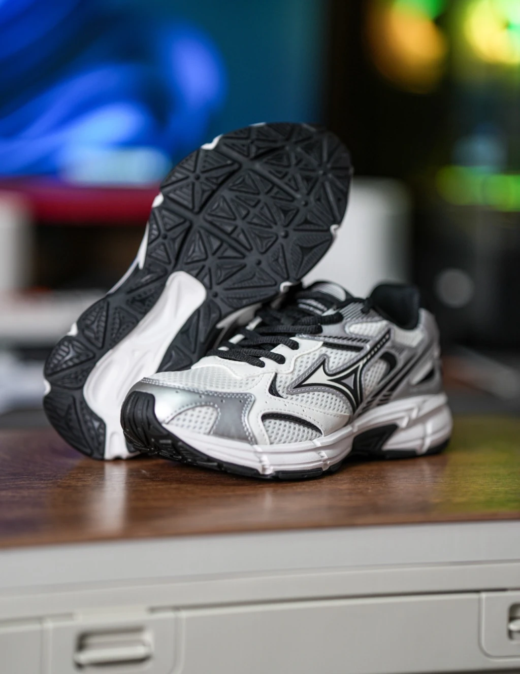 Mizuno Speed 2K 白銀黑D1GH222909 | Junshoes