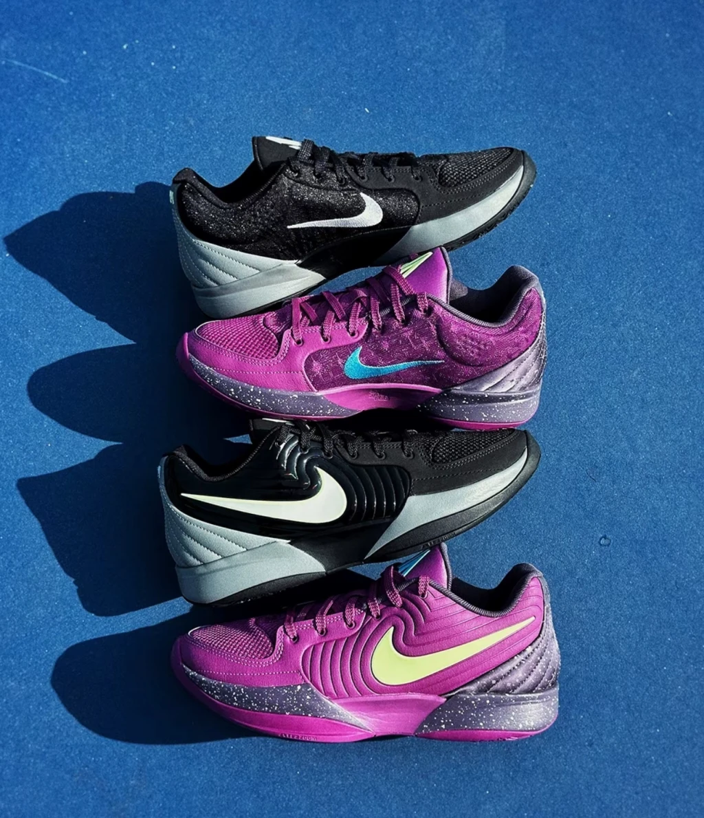 Nike Ja2 EP 紫/黑FD7327-500 FD7327-001 | Junshoes