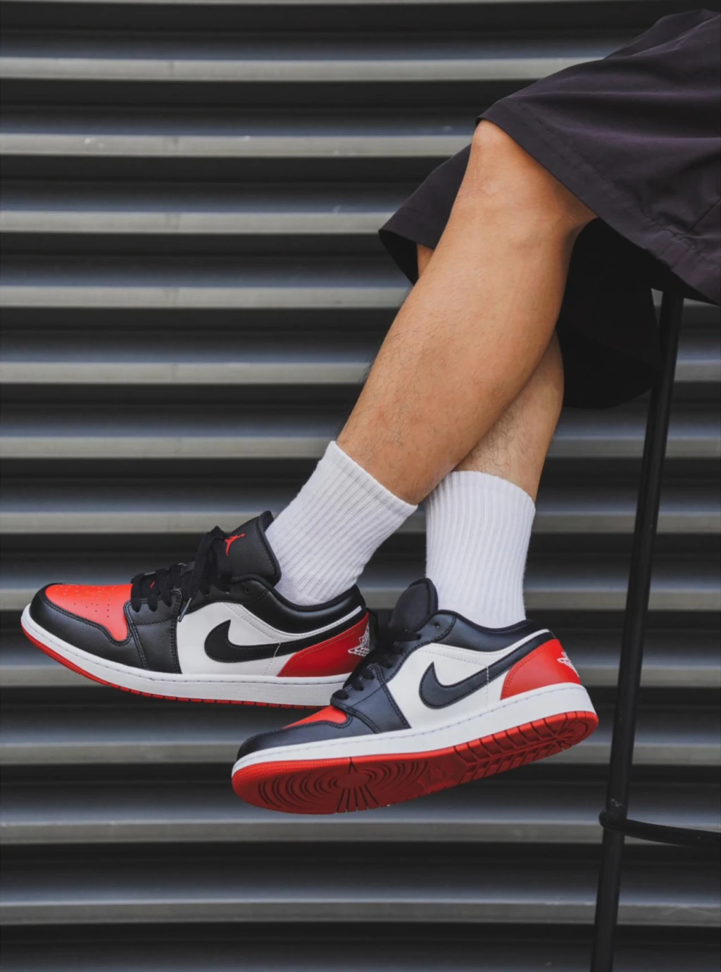 Nike Air Jordan 1 Bred Ted 黑紅腳趾 553558-161