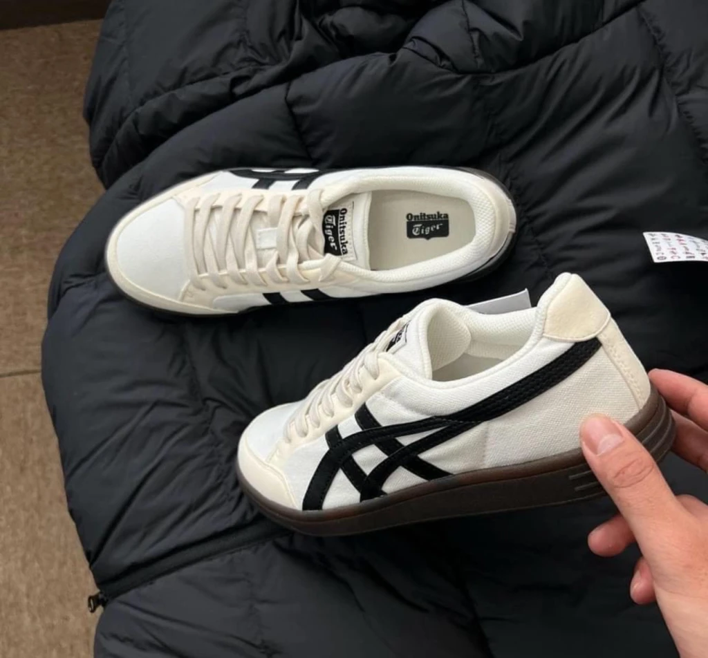 Onitsuka Tiger鬼塚虎 Advanti 米白黑 1183B799-101