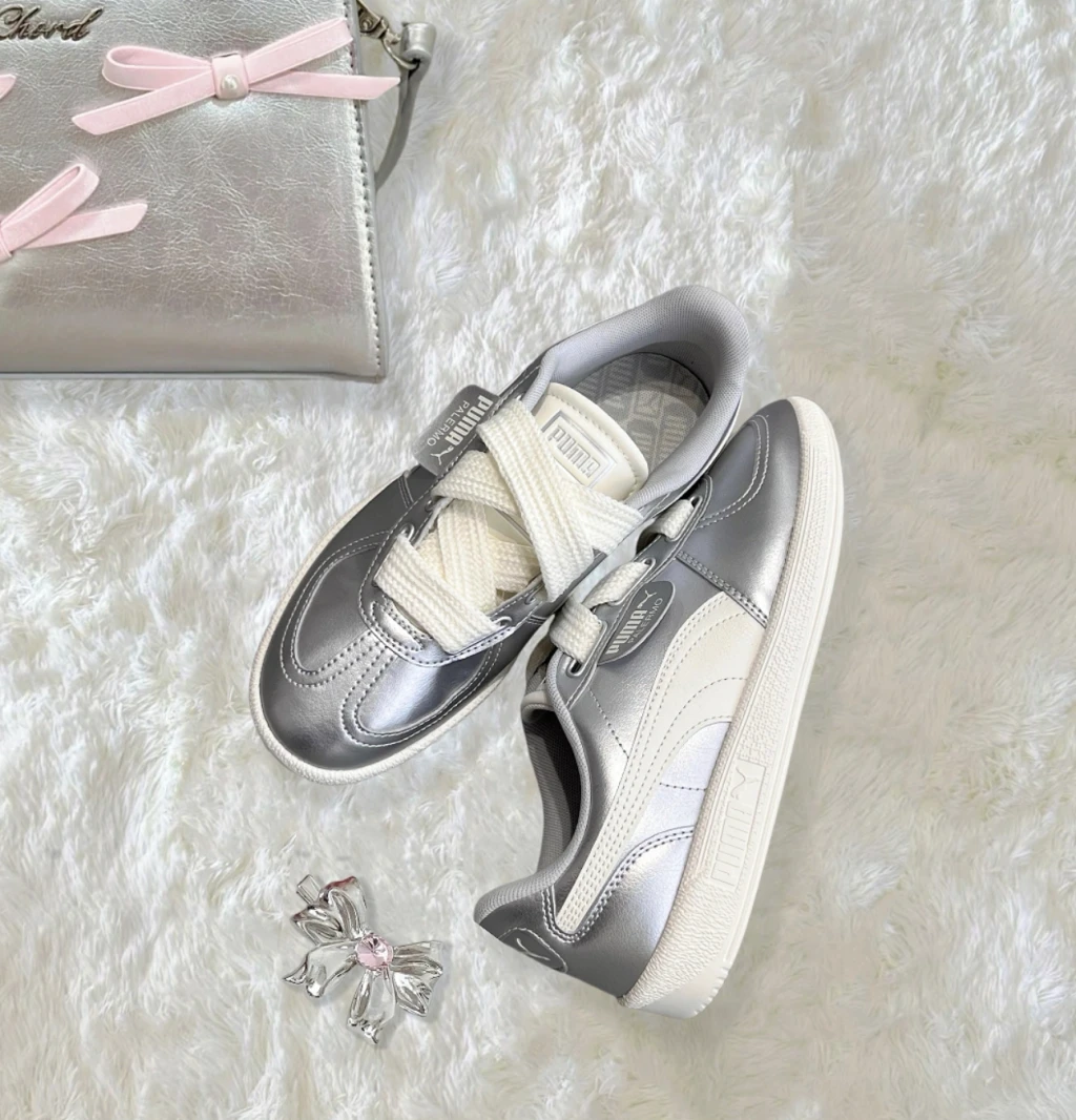 PUMA Palermo 白銀 402331-01